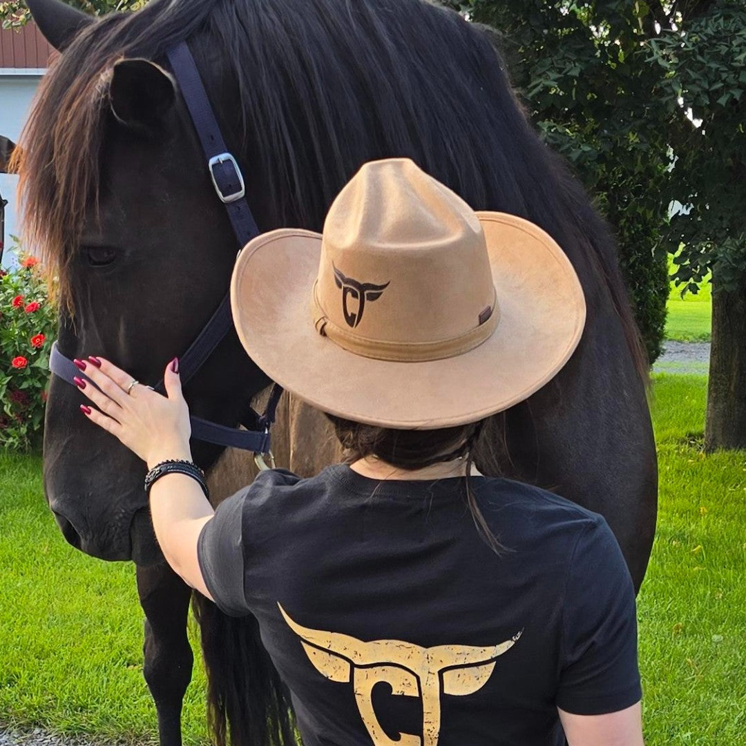 Chapeau de Cowboy en Suède | Caramel