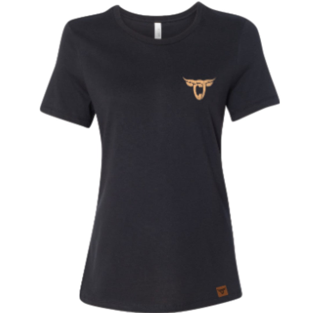 T-shirt Essentiel Femme col rond | Noir